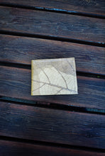 Load image into Gallery viewer, Wallet made from recycled leaves in natural beige
