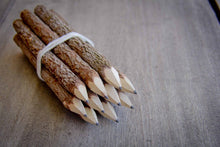 Load image into Gallery viewer, Pencil set made from recycled branches, set of 10