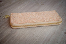 Laden des Bilds im Galerie-Viewer, Kork Portemonnaie / Brieftasche mit Zipper