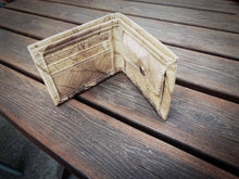 Load image into Gallery viewer, Wallet made from recycled leaves in natural beige