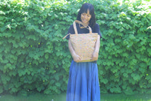 Load image into Gallery viewer, Tote Bag - Cork carrying bag with colour accents