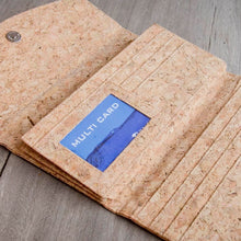 Laden des Bilds im Galerie-Viewer, Großes Kork Portemonnaie / Brieftasche