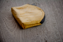 Load image into Gallery viewer, Wallet / mini case made from recycled leaves in yellow
