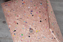 Load image into Gallery viewer, Padded 15–16" Cork Laptop Sleeve – Sustainable Vegan Case, Magnetic Closure, Water-Repellent Bag for MacBook Air/Pro, color accents
