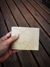 Load image into Gallery viewer, Wallet made from recycled leaves in natural beige
