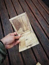 Load image into Gallery viewer, Wallet made from recycled leaves in natural beige
