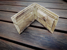 Load image into Gallery viewer, Wallet made from recycled leaves in natural beige
