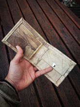 Load image into Gallery viewer, Wallet made from recycled leaves in natural beige
