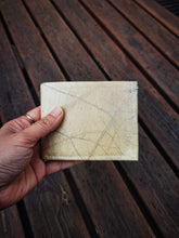 Load image into Gallery viewer, Wallet made from recycled leaves in natural beige

