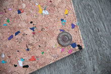 Load image into Gallery viewer, Padded 15–16" Cork Laptop Sleeve – Sustainable Vegan Case, Magnetic Closure, Water-Repellent Bag for MacBook Air/Pro, color accents
