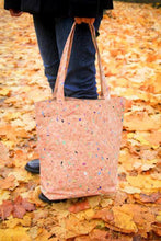Laden des Bilds im Galerie-Viewer, Tote Bag - Tragetasche / Tasche aus Kork mit Farb-Akzenten
