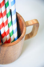 Laden des Bilds im Galerie-Viewer, Becher aus dunklem Akazien Holz, Kaffeetasse
