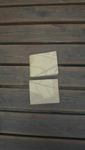 Load and play video in Gallery viewer, Wallet made from recycled leaves in natural beige
