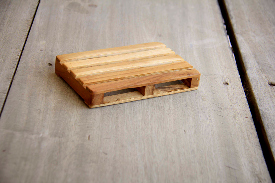Miniatur-Europalette aus Holz handmade